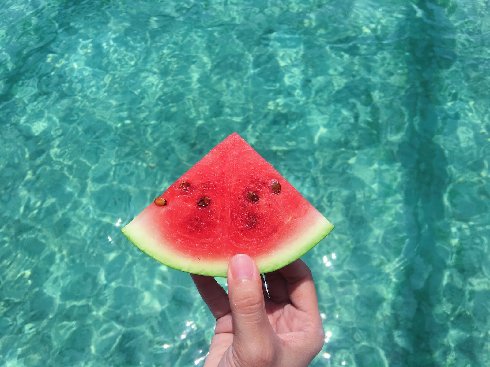 bazén a meloun